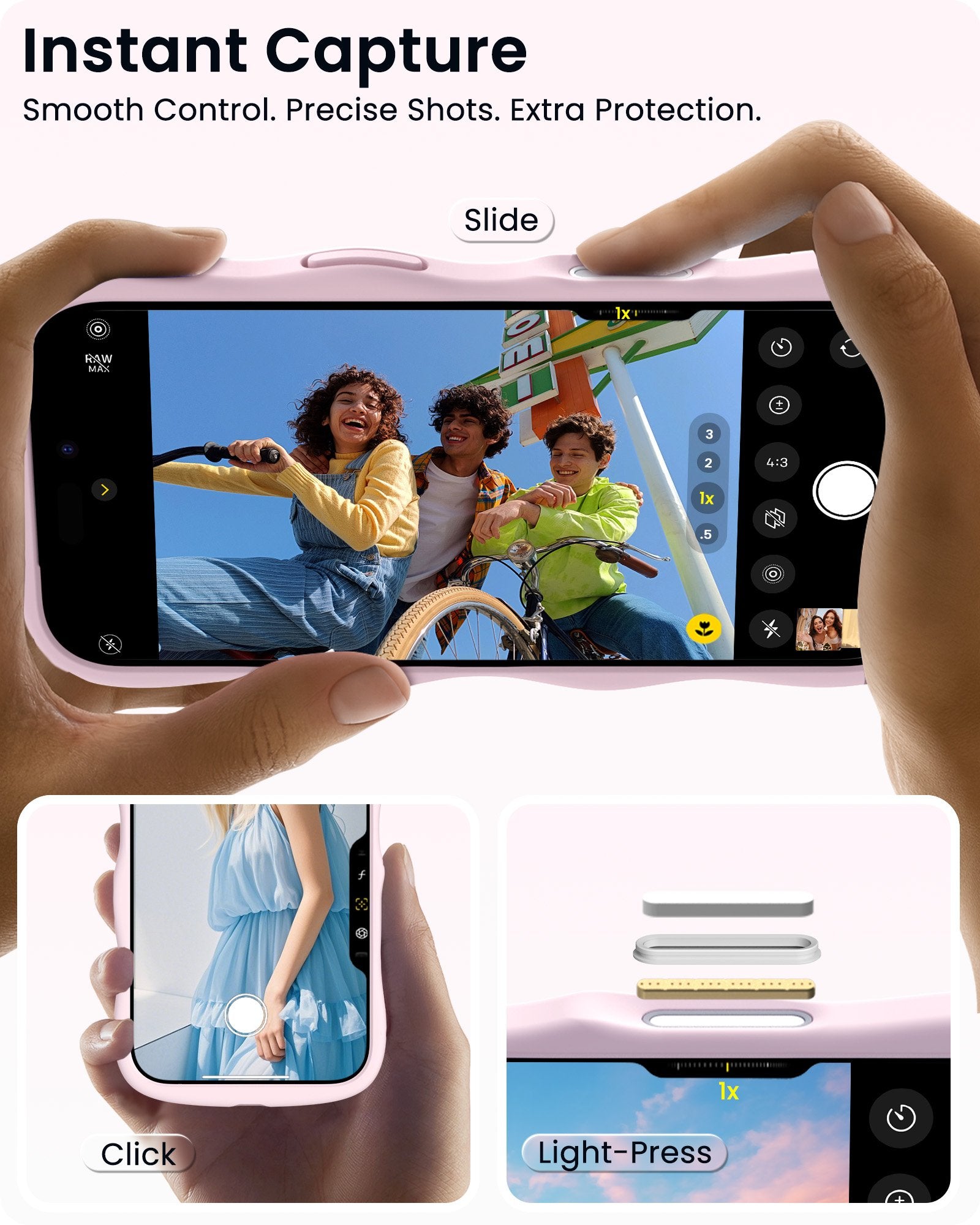 Wavy Liquid Silicone for iPhone 17 Series