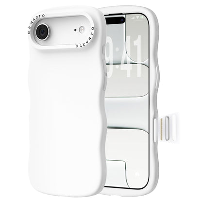 Wavy Liquid Silicone for iPhone 17 Series