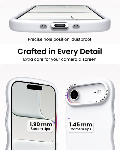 Gewelltes Flüssigsilikon für die iPhone 17 Serie